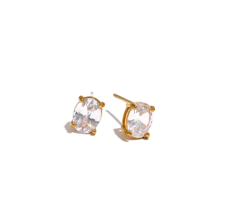 Midnight Stud Earrings