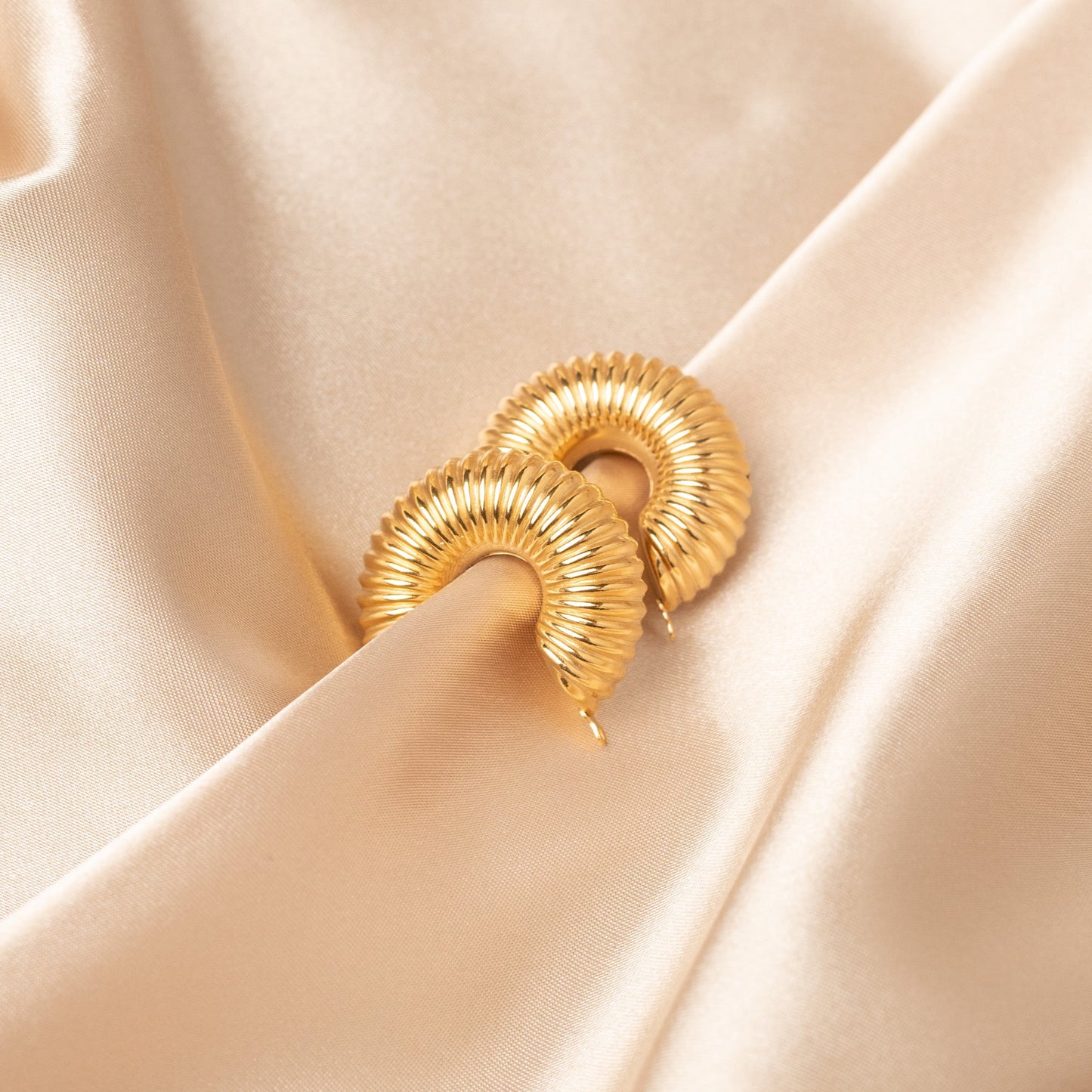 Sunshine Hoops Earrings