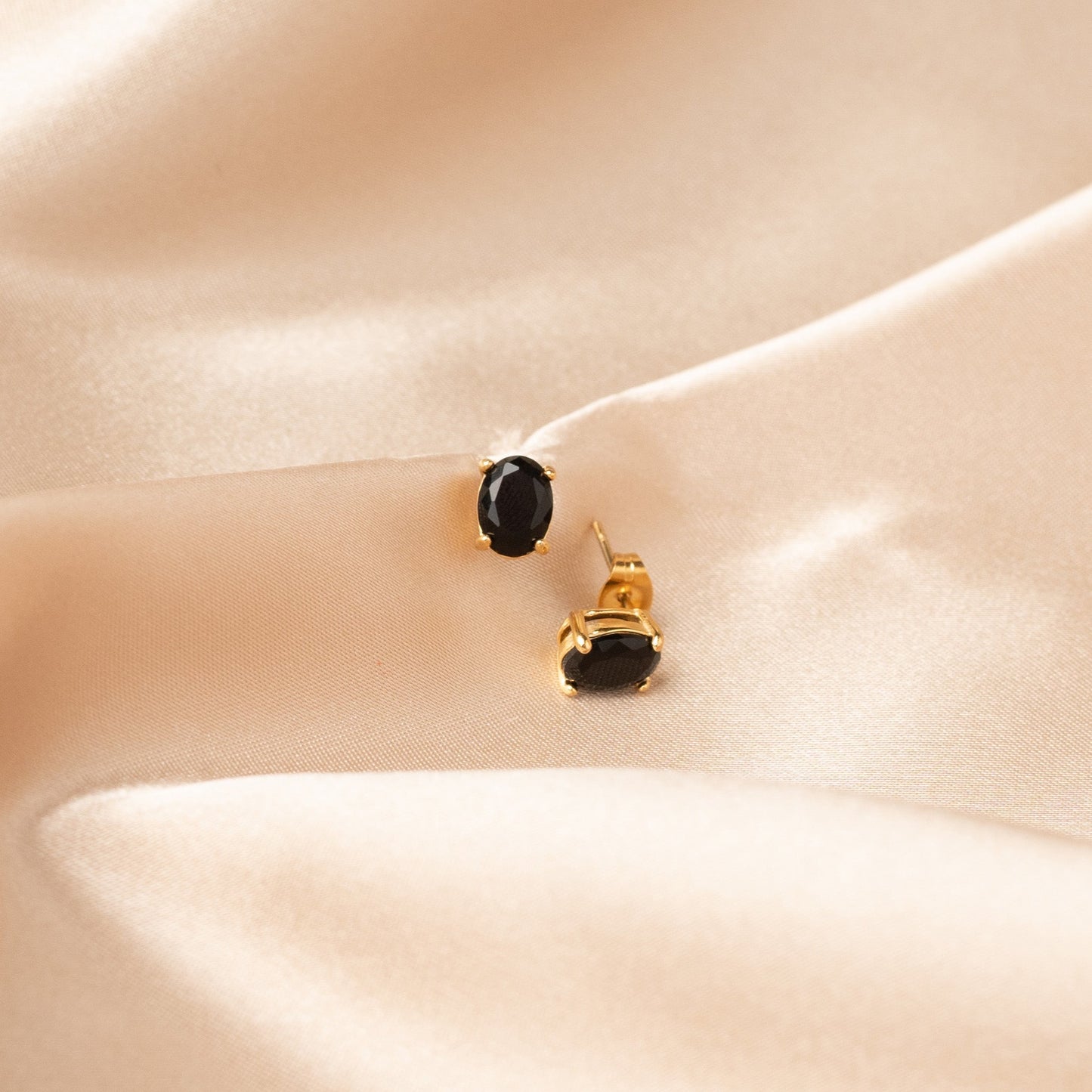 Midnight Stud Earrings